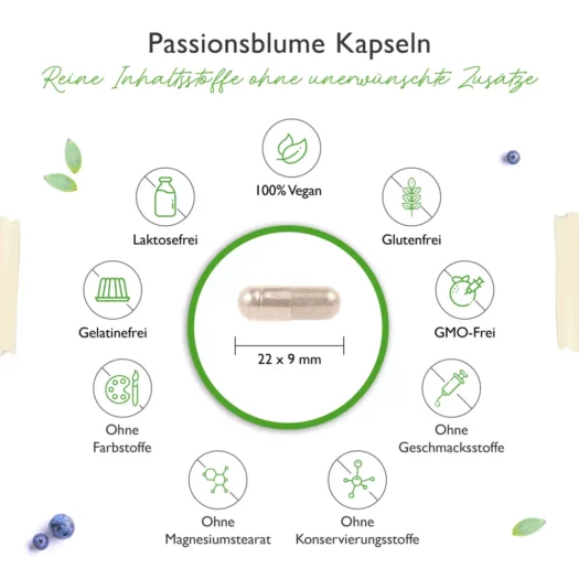 Vit4ever <br>Passionsblume Extrakt - 240 Kapseln – Bild 3