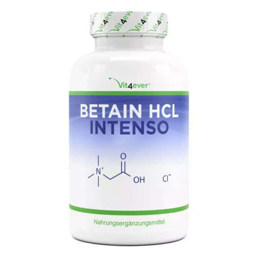 Vit4ever <br>Betain HCL - 240 Kapseln