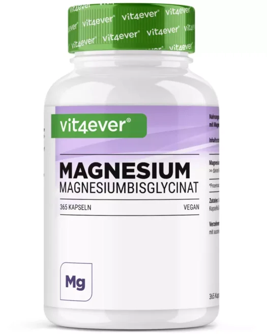 Vit4ever <br>Magnesiumbisglycinat - verschiedene Mengen
