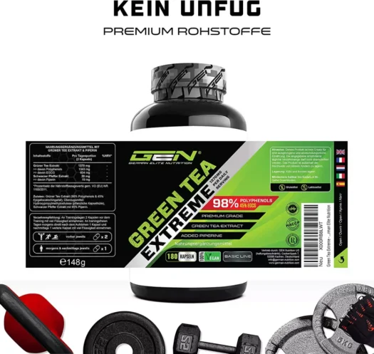 GEN <br>Green Tea Extreme - 180 Kapseln – Bild 2