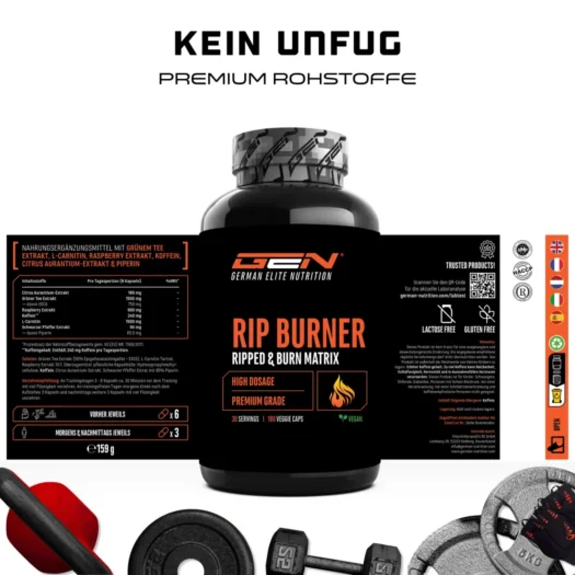 GEN <br>Rip Burner - 180 Kapseln – Bild 2