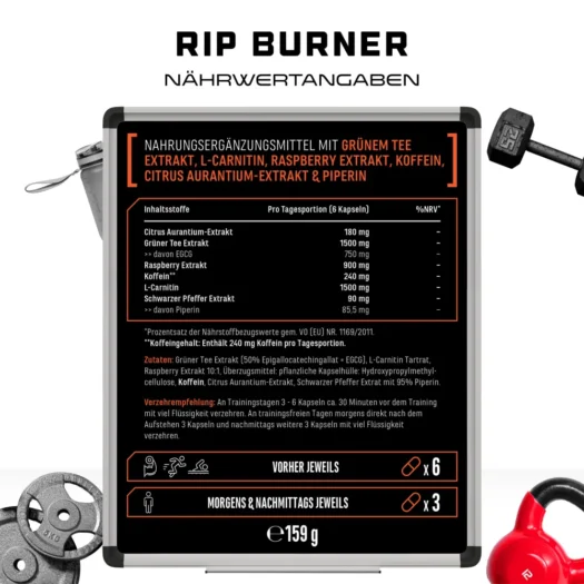 GEN <br>Rip Burner - 180 Kapseln – Bild 3