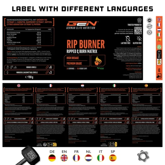 GEN <br>Rip Burner - 180 Kapseln – Bild 4