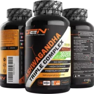 GEN <br>Ashwagandha Triple Komplex - 120 Kapseln (MHD 31.10.25)