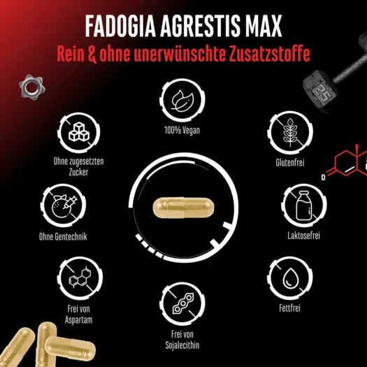 GEN <br>Fadogia Agrestis - 180 Kapseln – Bild 5