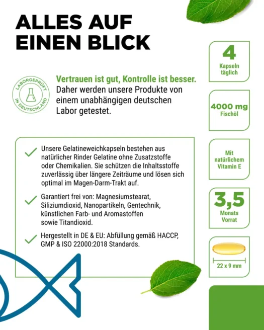 Vit4ever <br>Omega 3 - 420 Kapseln – Bild 5
