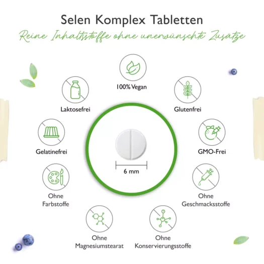 Vit4ever <br>Selen 3-fach Komplex - 365 Tabletten – Bild 4
