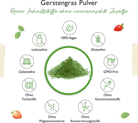 Vit4ever <br>Gerstengras - 1100 g – Bild 3