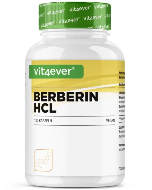 Vit4ever <br>Berberin HCL Intenso - 120 Kapseln