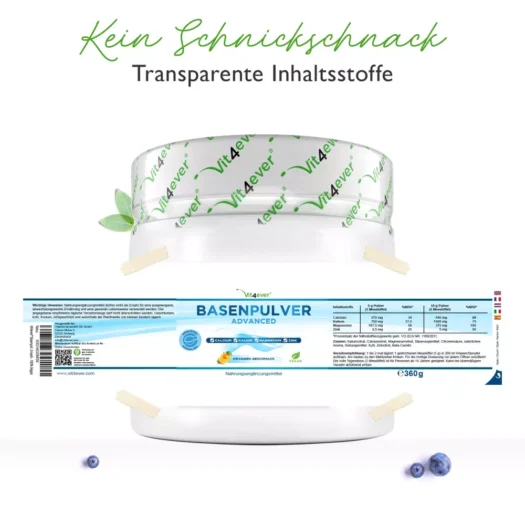 Vit4ever <br>Basenpulver - 360 g – Bild 2