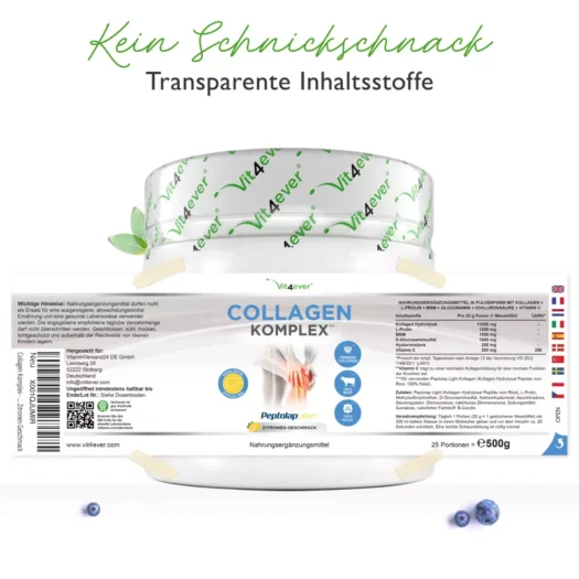 Vit4ever <br>Complexe de collagène - 500 g – Image 3