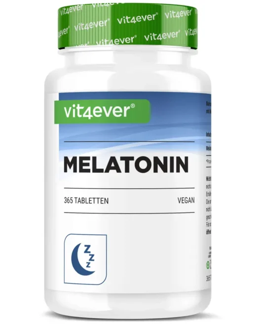 Vit4ever <br>Melatonin - 365 Tabletten
