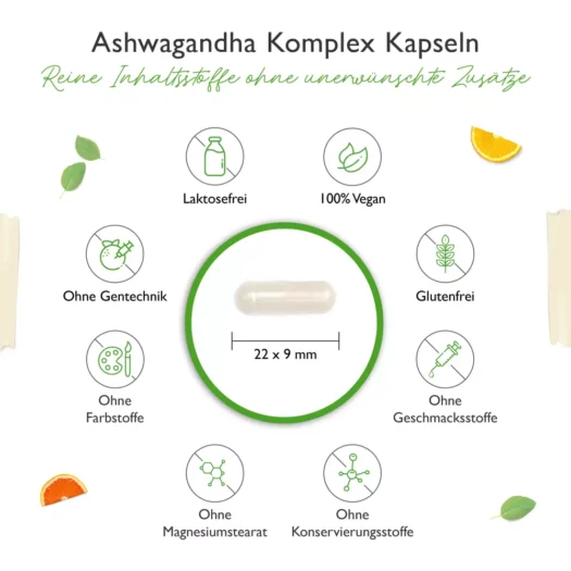 Vit4ever <br>Ashwagandha KSM-66 Komplex - 180 Kapseln – Bild 4