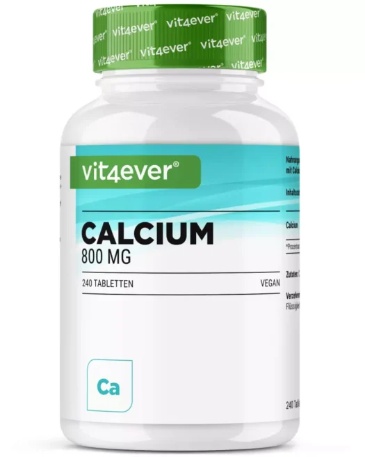 Vit4ever <br>Calcium - verschiedene Mengen