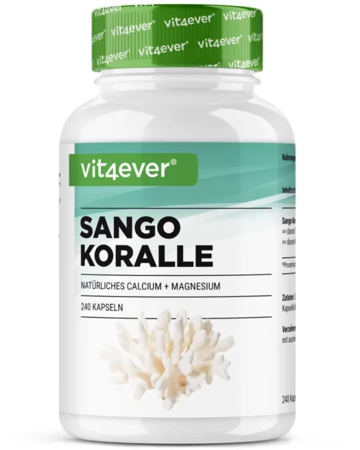 Vit4ever <br>Sango Meereskoralle - 240 Kapseln