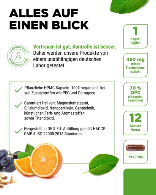 Vit4ever <br>OPC + Vitamin C - 365 Kapseln – Bild 5