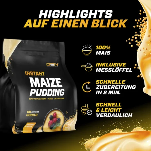 GEN <br>Mais Pudding - 3000 g – Bild 3