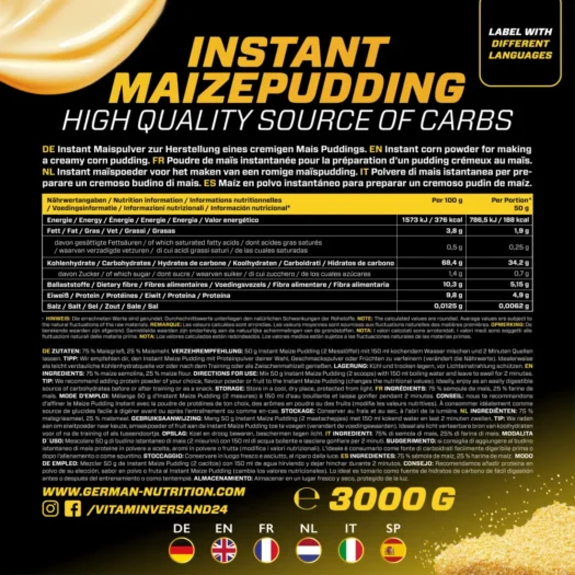 GEN <br>Mais Pudding - 3000 g – Bild 5
