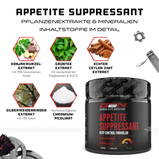 GEN <br>Appetit Control - 270 Kapseln – Bild 2