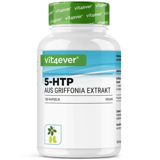 Vit4ever <br>5-HTP - 100 mg - 180 Capsules