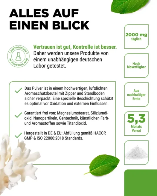 Vit4ever <br>Sango Meereskoralle - 320 g – Bild 5