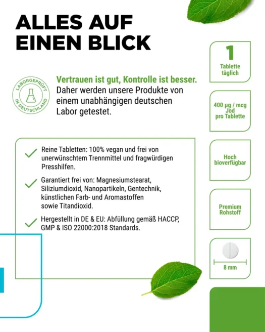 Vit4ever <br>Jod - 365 Tabletten – Bild 5