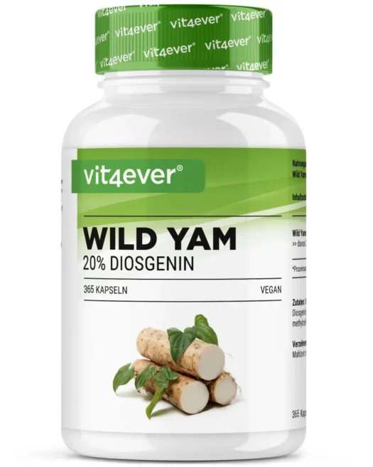 Vit4ever <br>Wild Yam - verschiedene Mengen