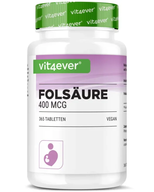 Vit4ever <br>Folsäure - 365 Tabletten