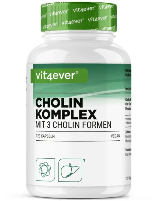 Vit4ever <br>Cholin Komplex - 120 Kapseln